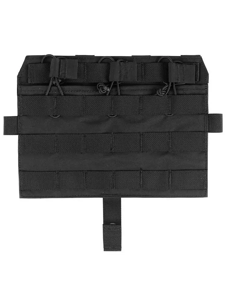 Taktische AVS Magazintasche mit Abnehmbarer Klappe, Molle Flache Dreifach-Magazintasche, Multicam M4 2.0 CPC Weste Frontpanel-Tasche – Detail 2