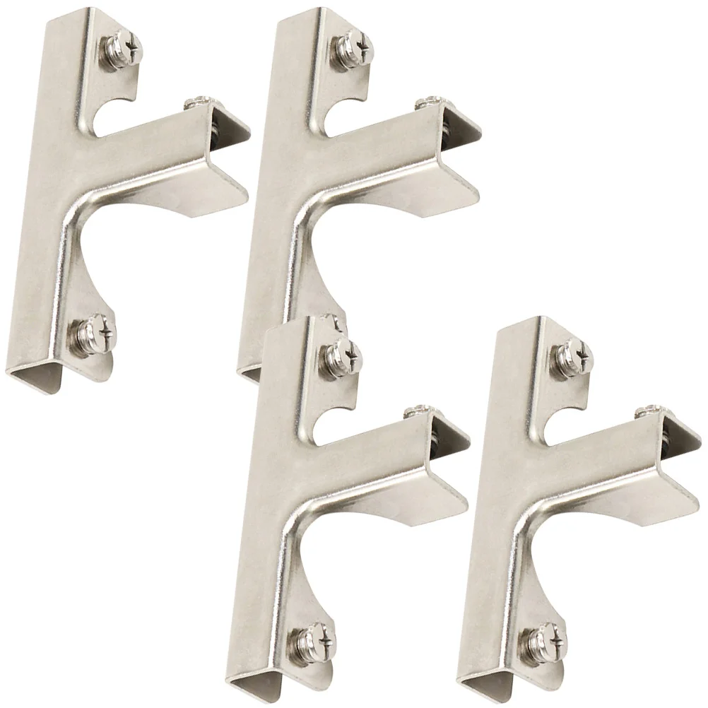 

4 шт., Т-образные стеклянные зажимы для стекла 8-12 мм