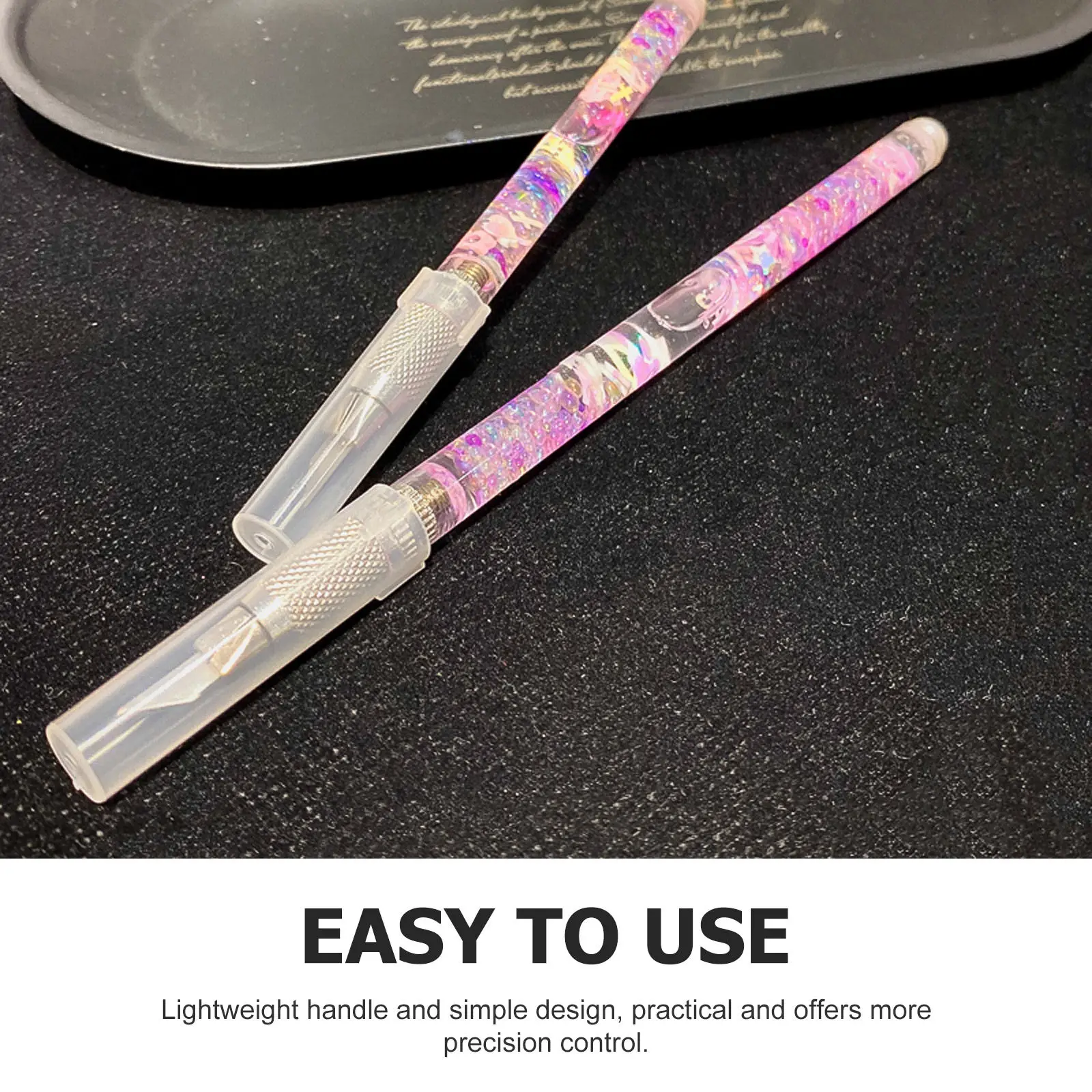 1세트 플로우 샌드 크래프트 커터 키트 플라스틱 금속 DIY 스크랩북 펜 커팅 도구 가볍고 정밀한 수동 아트 커터 (수제용)