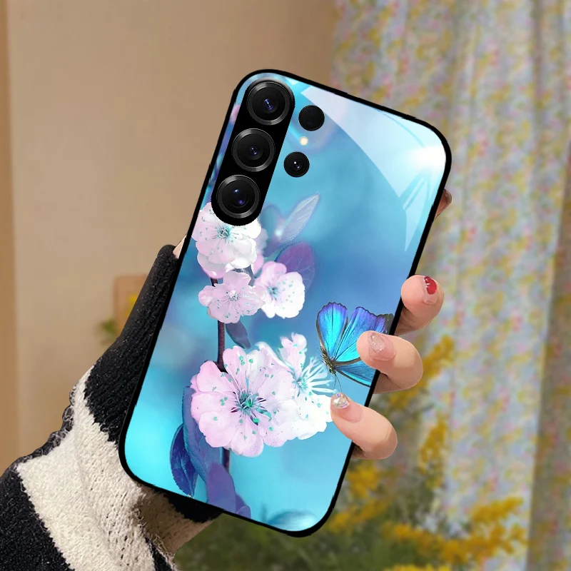 Premium Tempered Glass Phone Case - Ultra-Durable Hard PC Protective Cover