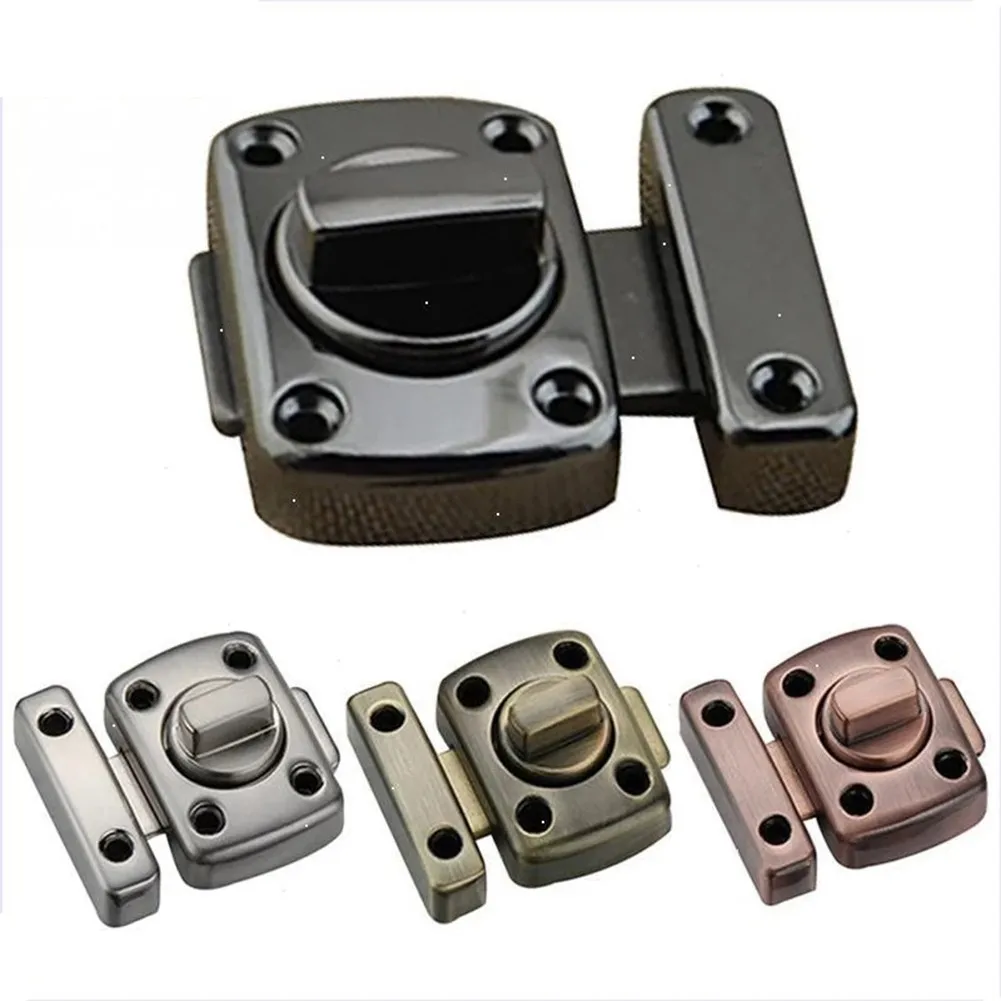 Description Picture 2 of itemDoor Bolt Latch Lock Door Lock Right Angle Sliding Gate Toilet Door Cast Privacy Anti-theft Bathroom Brand New
