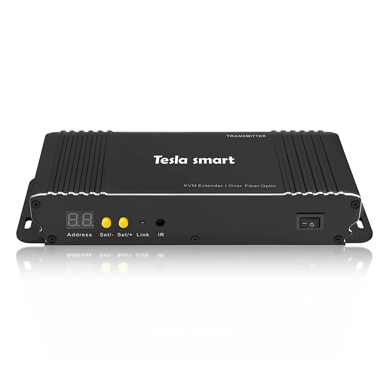 

4k KVM Extender over Fiber optic cable with Single-Mode optical fiber (SC connector) cable up 2000m
