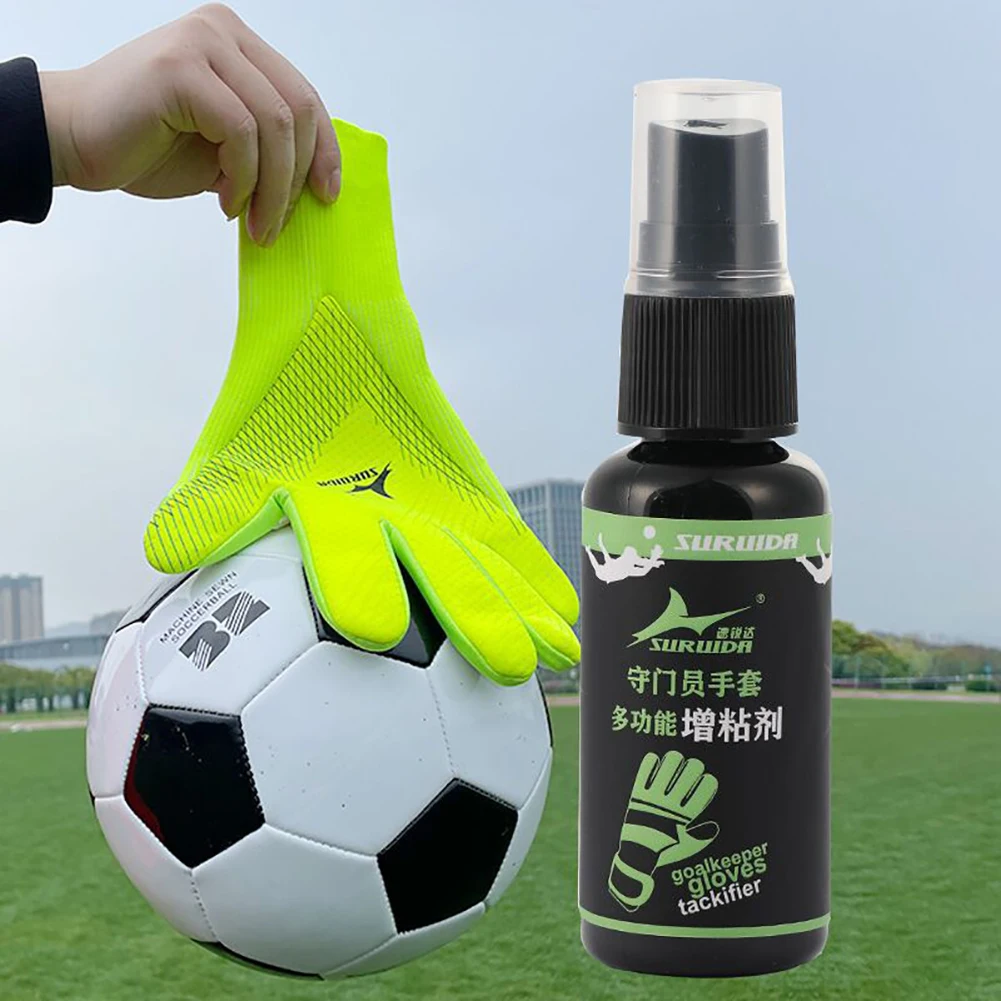 

30ml Goalkeeper Glove Baseball Replacement Glove Glue Football Grip Spray For Soccer Goalkeeping Gloves Non-slip Enhanced Sticky