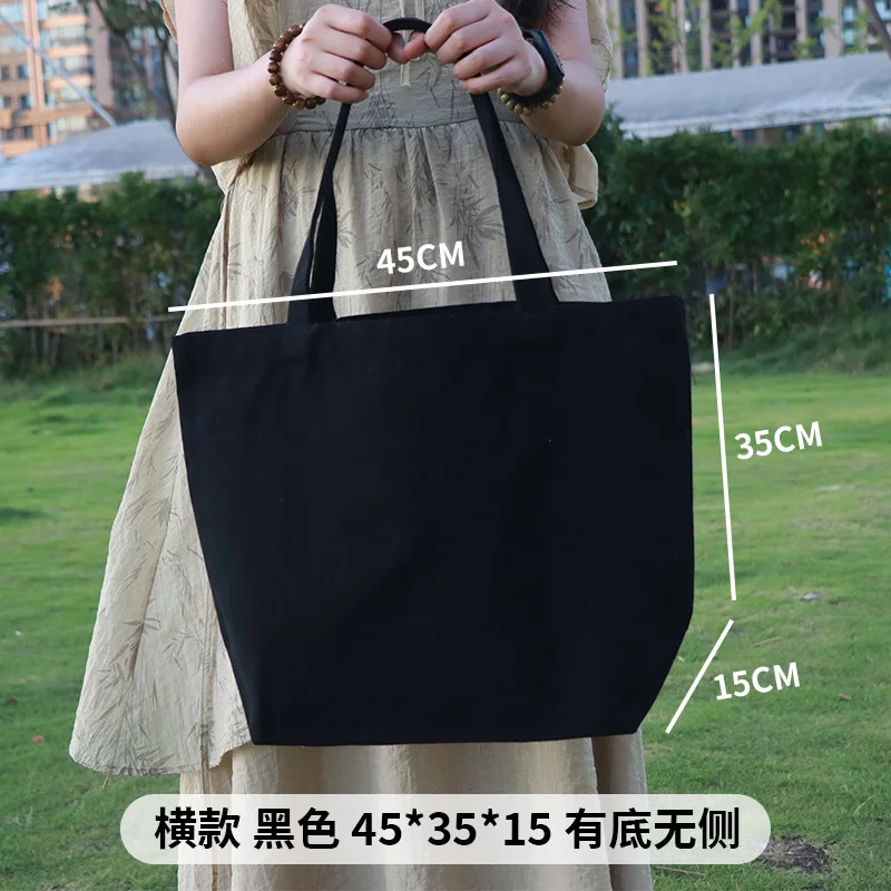 Sustainable Cotton Canvas Tote Bag