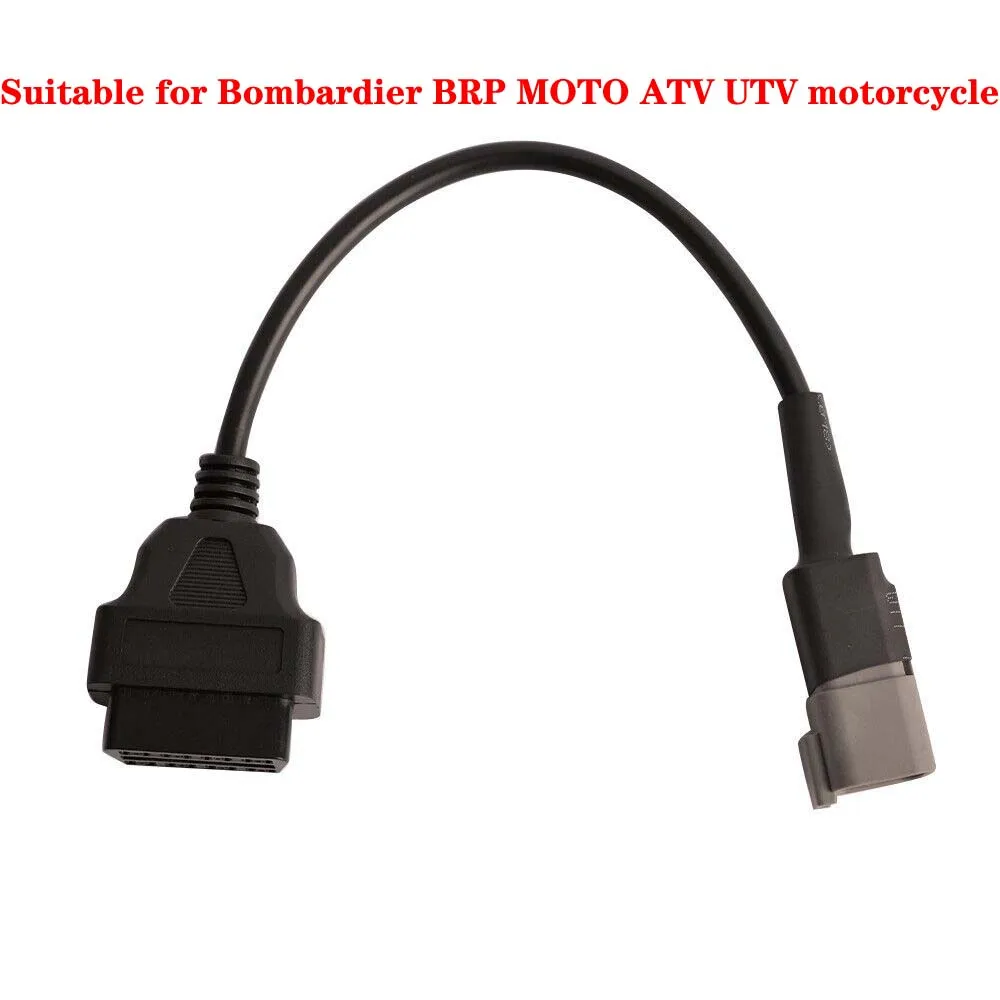 

The 6 PinOBD2 diagnostic adapter cable is available for Bombardier BRP MOTO ATV UTV motorcycles