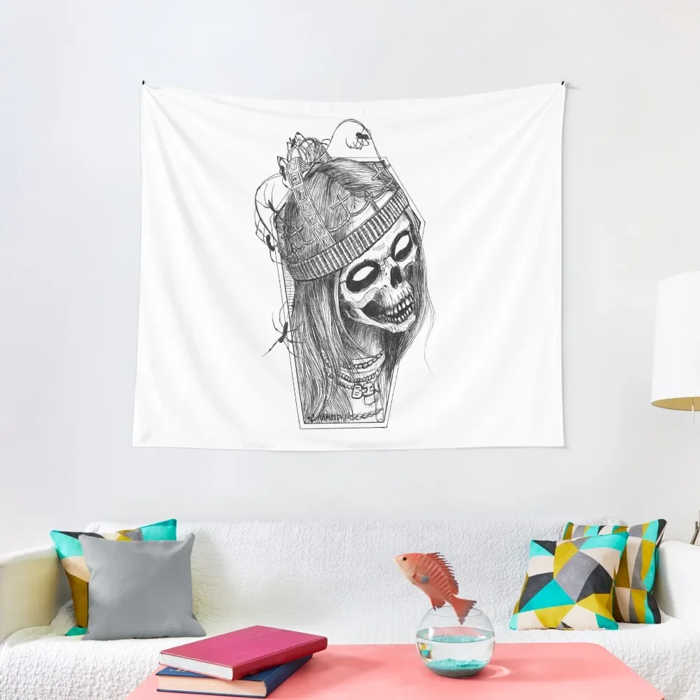 

Singer Reapered Tapestry Bedrooms Decorations Carpet On The Wall Tapestry