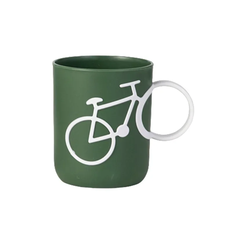 Bicycle Styling Toothbrush Cup Bathroom Supplies Safety PP Cup Toothbrush Holder Gargle Bathroom Decoration Accessories toothbrush cup toothbrush cup set