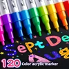 Sanrio Kuromi Cinnamoroll Cartoon Acrylic Marker Students Stackable Children'S Color Pen Paintbrush For Kindergarten Set Gifts 4