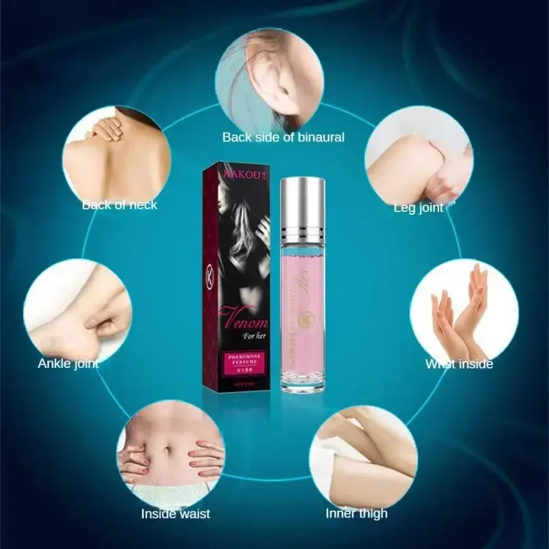1/2pcs 10ml Perfume Pheromone Pheromone For Men And Women Long Acting Perfume Oil Body Essential Oil Elastic