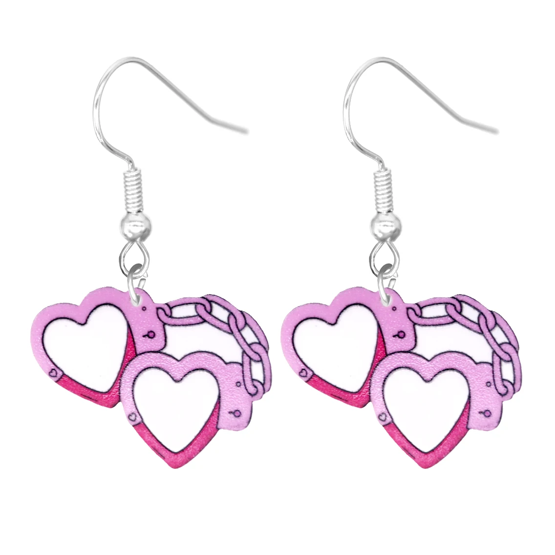 Set Lightening Game Console Bear Candy Disco BallHeart Design Dangle Earrings Cute Y2K Style Trendy Female Gift