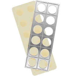 Gourmet Ravioli & Dumpling Maker Set - Premium Pasta Mold and Cutter Tool (Set B 12 Holes)
