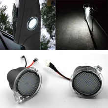 

2x Under Side Mirror Puddle Lights Bright White 18SMD For Ford Ranger 2015-2017 CAN-bus Side Mirror Puddle Lights Replacement