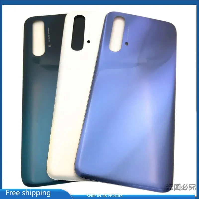 

For OPPO Realme X3 Back Battery Cover Rear Housing Door Glass Case Replacement For Realme X3 Super Zoom RMX2142 Battery Cover
