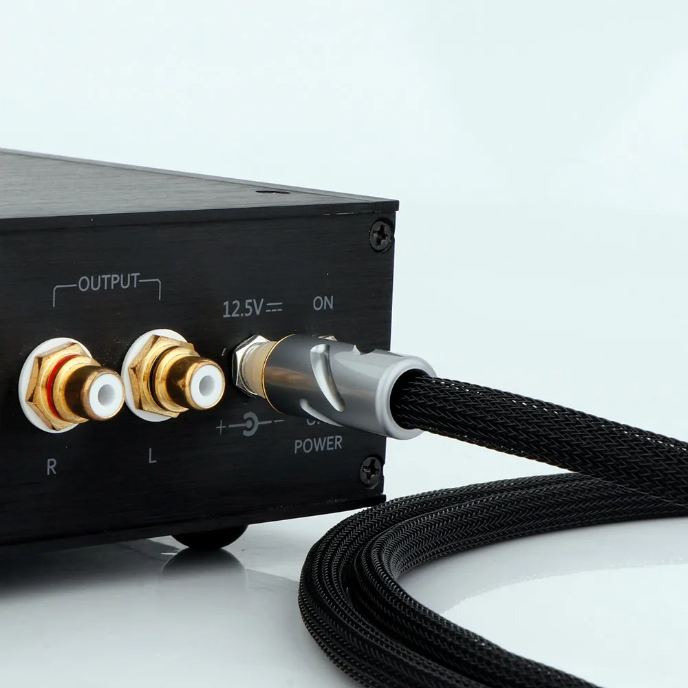 Keces  OFC DC ̺ Ͼ   ġ HiFi DC  ̺ 2.5mm/2.1mm  ȣ   DC5.5-2.1 