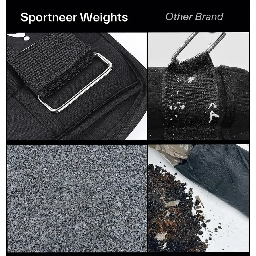 6.5 lbs/Pair Adjustable Ankle Weights for Men and Women, Weighted Leg Strength Training for Yoga Walking Running Aerobics Gym Ph