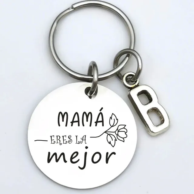 Spanish Mom Gifts Keychain Mama Eres La Mejor Mothers Day Gifts for Mom  Birthday Christmas Best