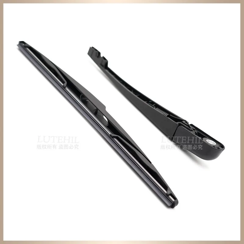 Wiper 14" Rear Wiper Blade & Arm Set Kit For Nissan Versa 2007 2008 2009 2010 2011 Windshield Windscreen Rear Window 2