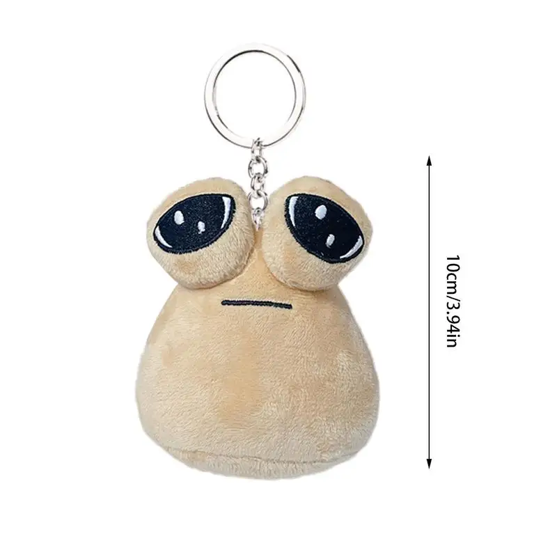 Hot Game My Pet Alien Poues Plush Pendant Keychain Furdiburb Emotion Alien Plushie Stuffed Animal Doll For Kids Birthday Gift 6