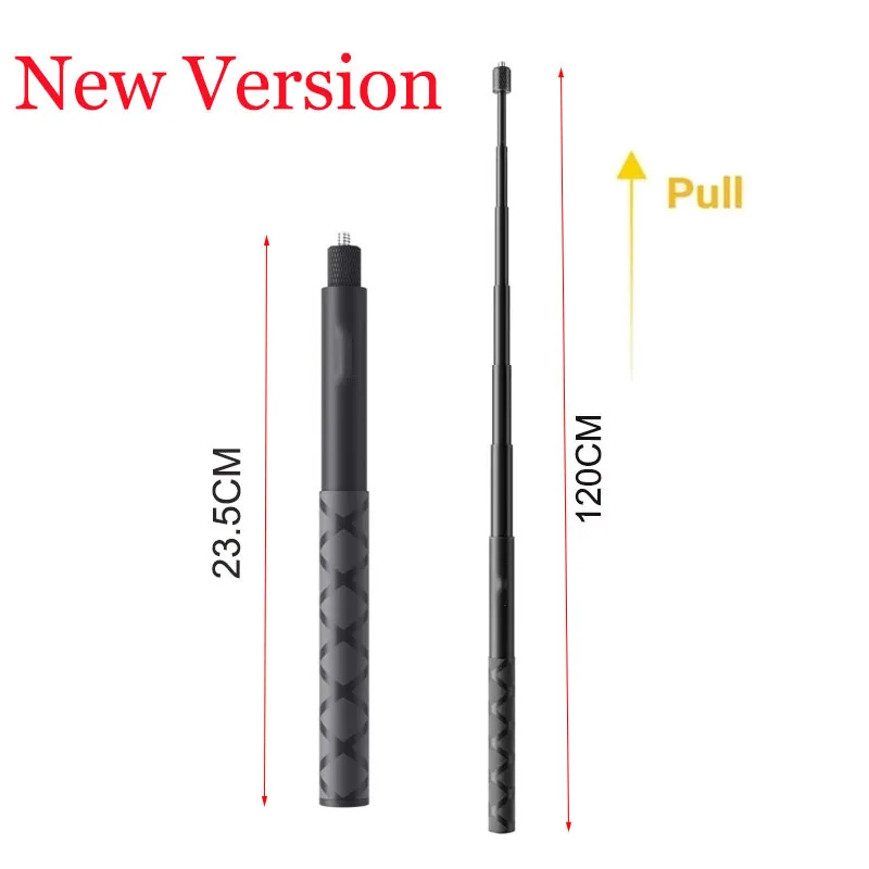 Universal Pull Bullet time Selfie Stick for Insta360 X3 Handheld Tripod  Invisible for Insta360 One X3 X2 X R Cameras Accessories - AliExpress