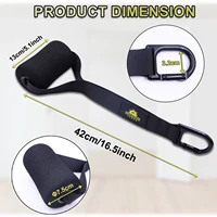 Door Anchor for Resistance Bands Heavy Duty Door Anchor with Extra Large Foam Stopper  for Loop Bands Resistance Tube Yoga 2