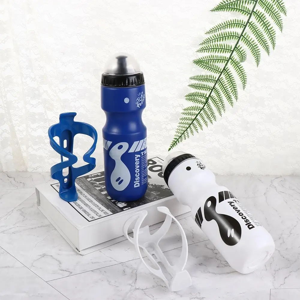 Bicycle Water Bottle 750ml Bicycle Waterbottle Mountain Road Bike Water Bottle Outdoor Cycling Kettle Portable with Bottle Holder Bike Accessory Drop