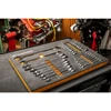 83 Piece Mechanics Tool Set with EVA Foam Tray  1/4'', 3/8", 1/2" Drives  90-Tooth  SAE & Metric  86529 garage storage 2