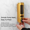 400ML Shower and Lotion Dispenser Waterproof Shampoo Shower Gel Container Wall Mount with Clear Window for Home Hotel Restaurant 3