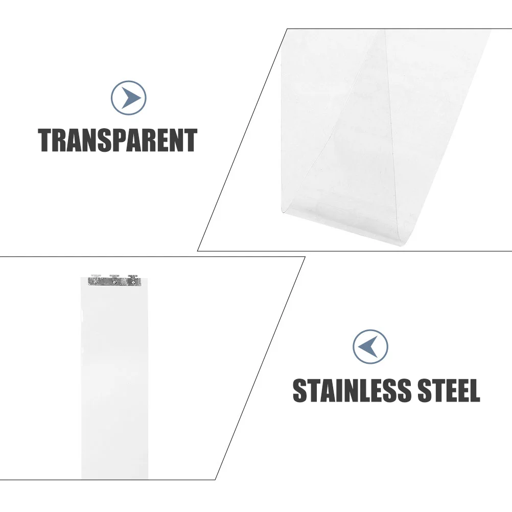 Entry Soft Door Curtain Plastic Strip Partition Strips for Coolers Clear Shower Curtains