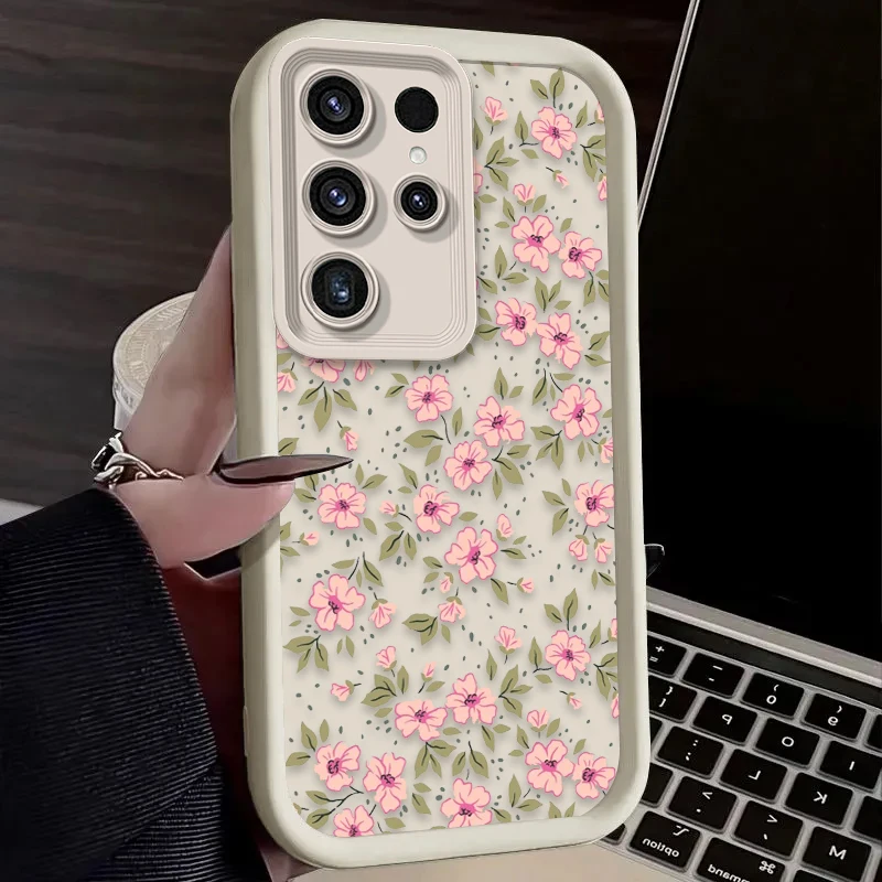 Charming Romantic Floral Design Phone Case Cover