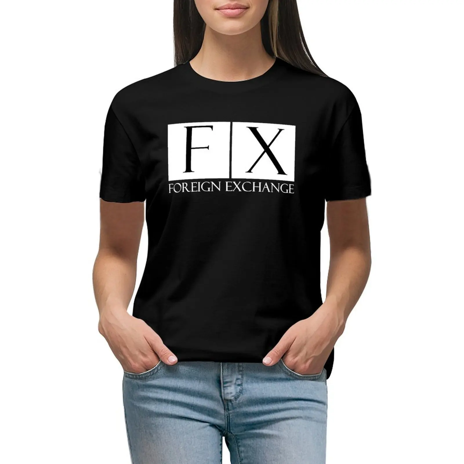 

FX 1 - The Forex Trader Lifestyle T-shirt Female clothing plus size tops cute tops plus size t shirts for Women loose fit