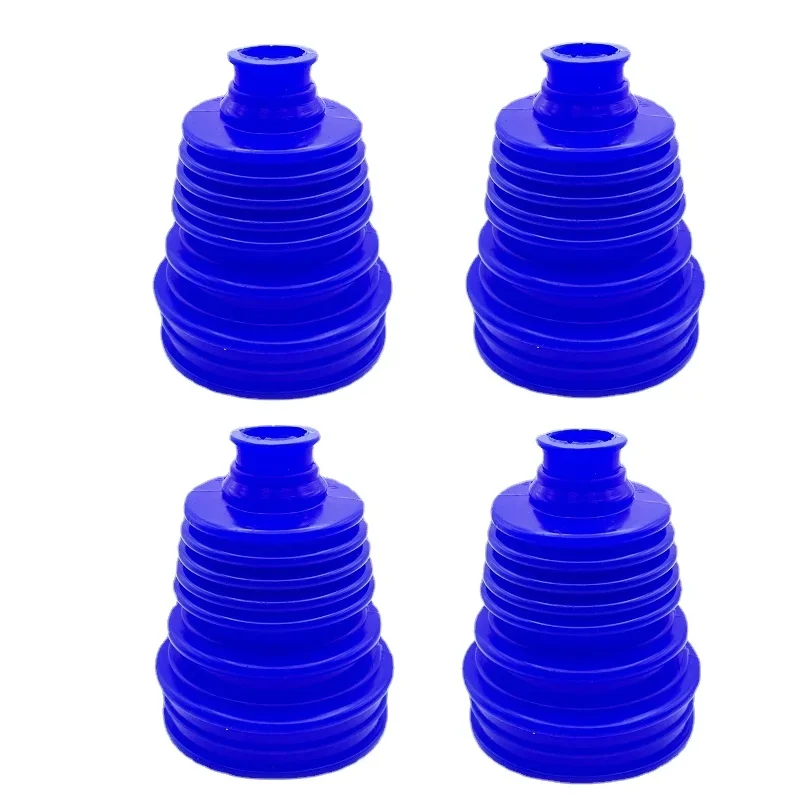 4pcs Universal Silicone CV Constant-velocity Dust Cover Joint Boot Drive Shaft Universal Strong Elasticity Cars Tools cv boot dust cover