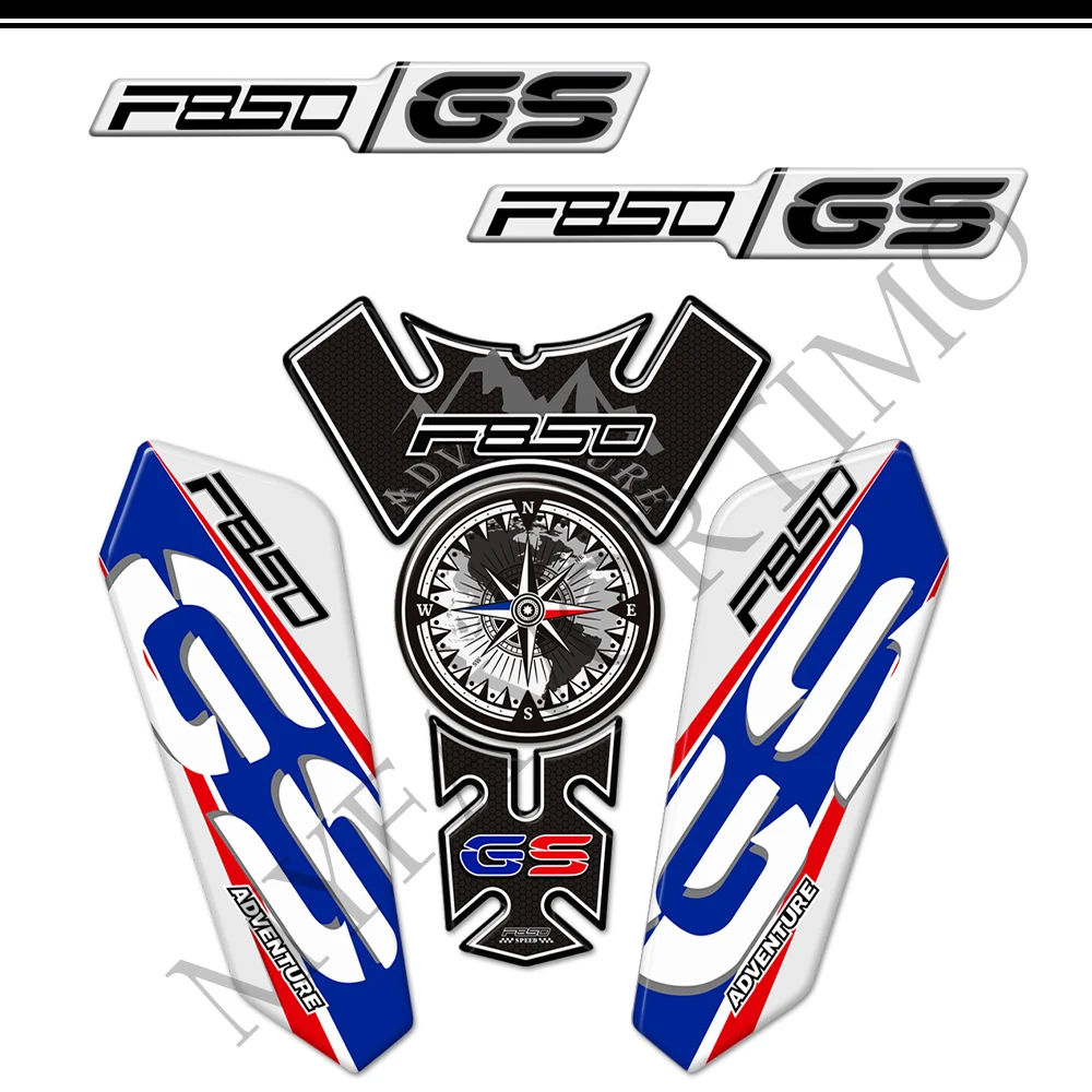 

Motorcycle For BMW F850GS GSA F850 GS 850 Stickers Tank Pad Protector Fairing Fender Gas Knee Luggage Trunk Adventure 2017 2018