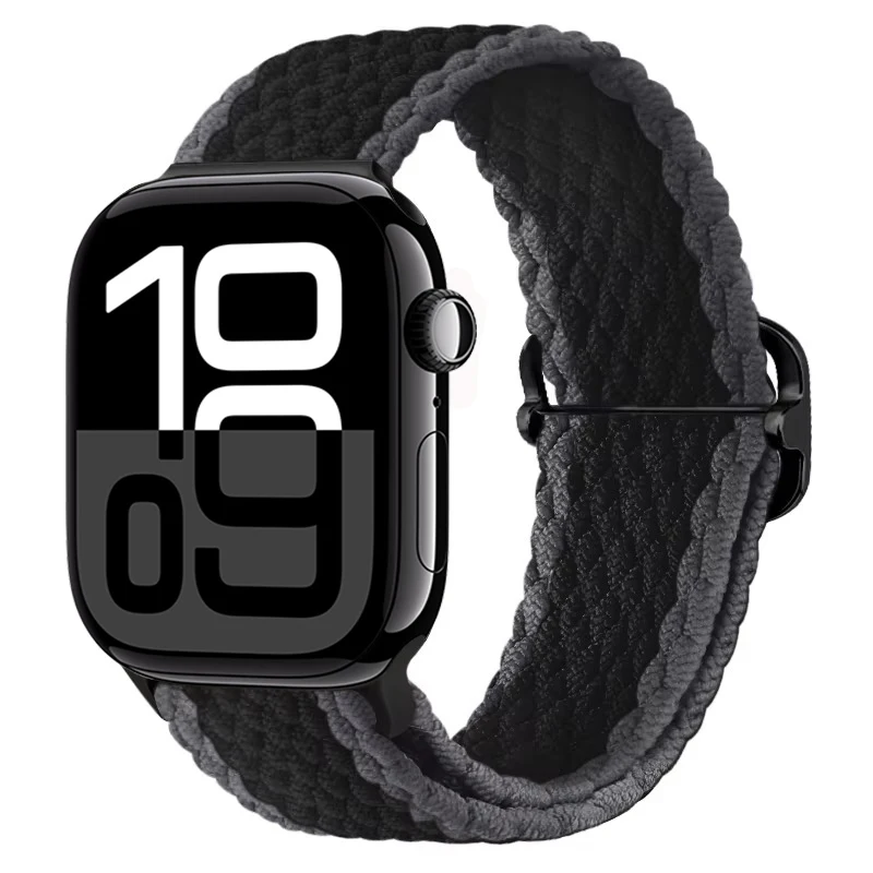 Premium Nylon Braided Strap for Smartwatch - Durable and Stylish Bracelet Design
