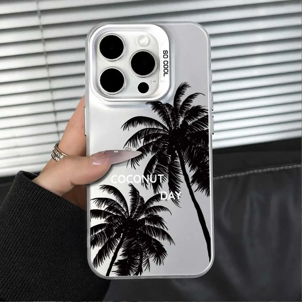 IPhone用シルバーケース,iPhone 16, 15, 14, 13, 12, 11 pro max