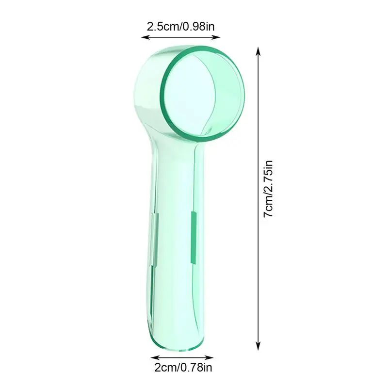 Toothbrush Dustproof Covers Caps Compatible with Braun Oral B Electric Toothbrush Round Replacement Brush Heads Series Protector