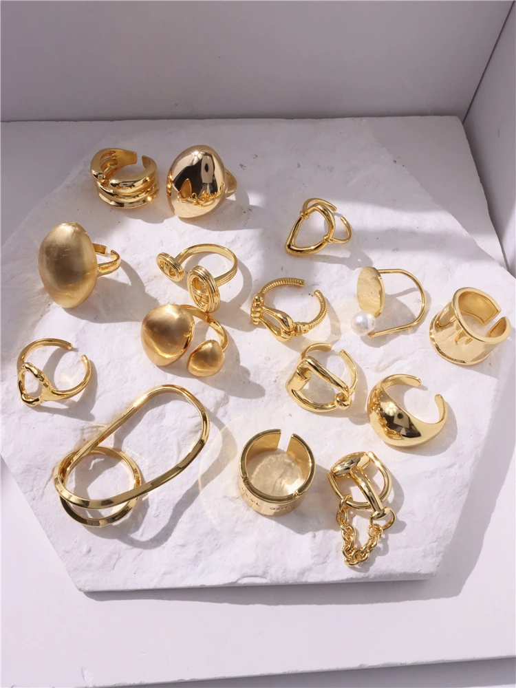 HUANZBottles-Bague en Métal localité pour Fille, Bijoux