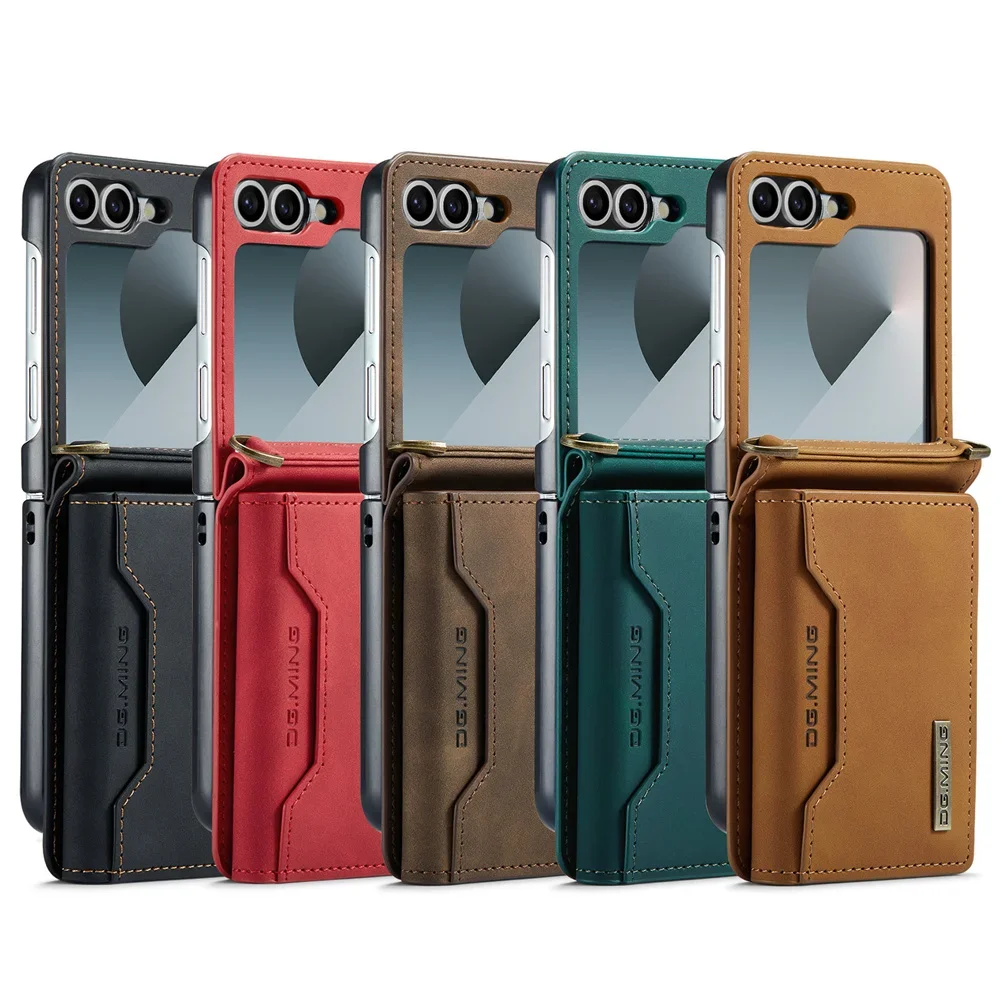 Premium PU Leather Shockproof Wallet Case with Card Holder & Kickstand