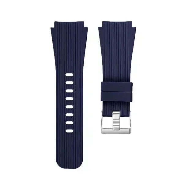 Silicone Wristband Bracelet - 22mm Adjustable Strap