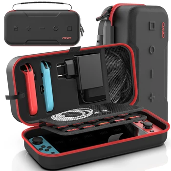 OIVO Large Storage Bag for Nintendo Switch OLED, Portable Waterproof Protective Case 1