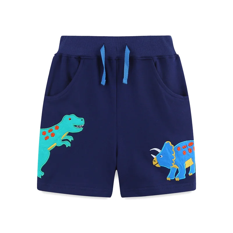 Jumping Meters Summer Shorts For Boys Girls Pockets Stripe Baby Drawstring Toddler Short Pants Fashion Kids Clothes kids shorts