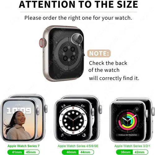 Screen Protector Cover for Apple Watch 44mm 45mm 40mm 41mm Hard PC Front Rear Bumper Case for iwatch 9 8 7 6 5 4 Change To Ultra - Image 6