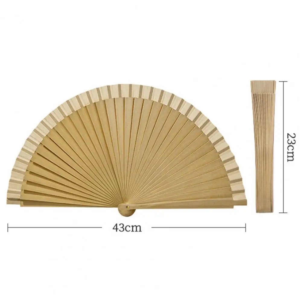 Chinese Style Vintage Hand Fan Portable Chinese Bamboo Fan Wedding Gifts For Guest Birthday Party Decoration Art Craft Dance hand fan