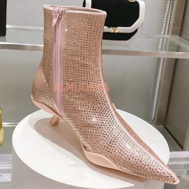 Jimmy Choo Women's Designer Pink Boots on Sale