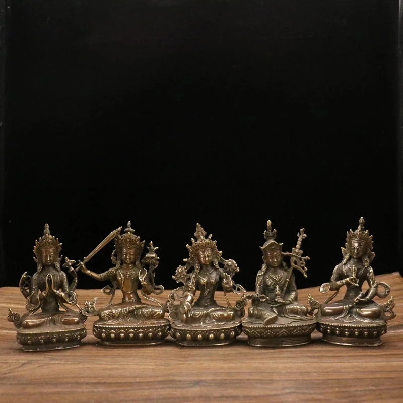 

Tibetan Buddhism yellow god of wealth green Tara God Tantra Zangbara God of wealth Buddhist protection god decoration