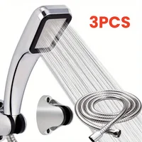 High Quality Pressure Rainfall Shower Head 300 Holes Shower Head Water Saving Filter Spray Nozzle High Pressure Water Saving 1