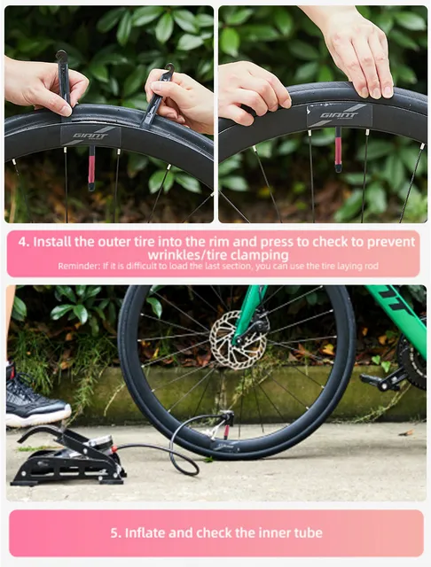 Mountain Bike Changing An Inner Tube On A Road Bike Road Bike How