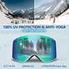 OBAOLAY Ski Glasses Magnetic Skiing Goggles with Replaceable Lens Snowboard Goggles for Snow Sport Glasses 2