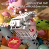 Children's Scratching Doll Machine Small Home Mini Clip Doll Girl Large Coin Twister Toy Interactive Children's Birthday Gift 3