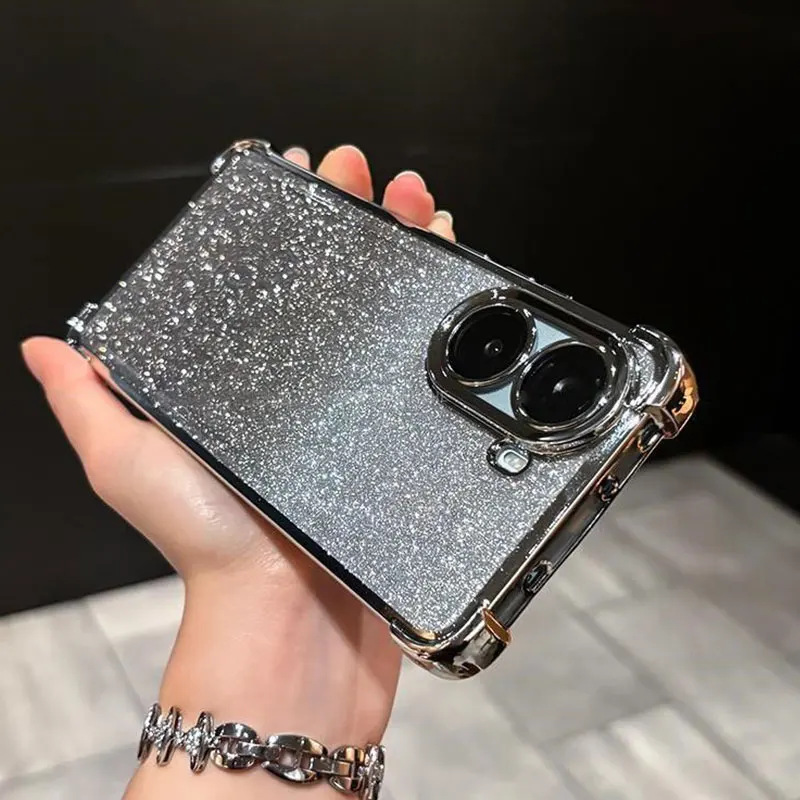Poco X7 Pro 5G Luxury Glitter Silicone Case For Xiaomi