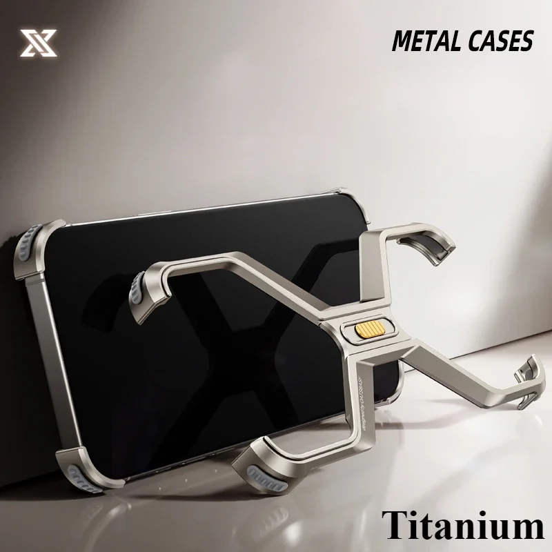 Eary X Premium Aluminum Frameless Shockproof Phone Protector